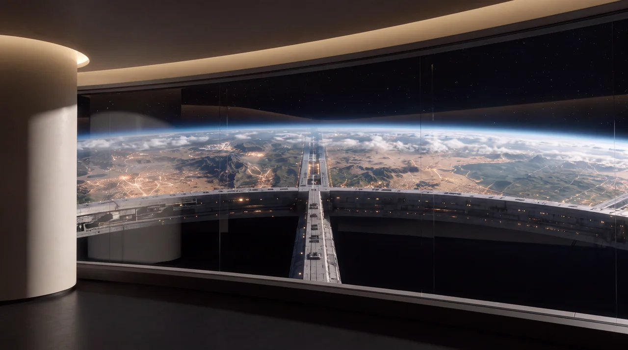 The artificial world / A physical civilization in space.